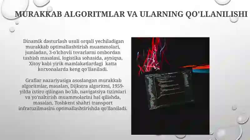 Algoritmlash va dasturlash usullari 4