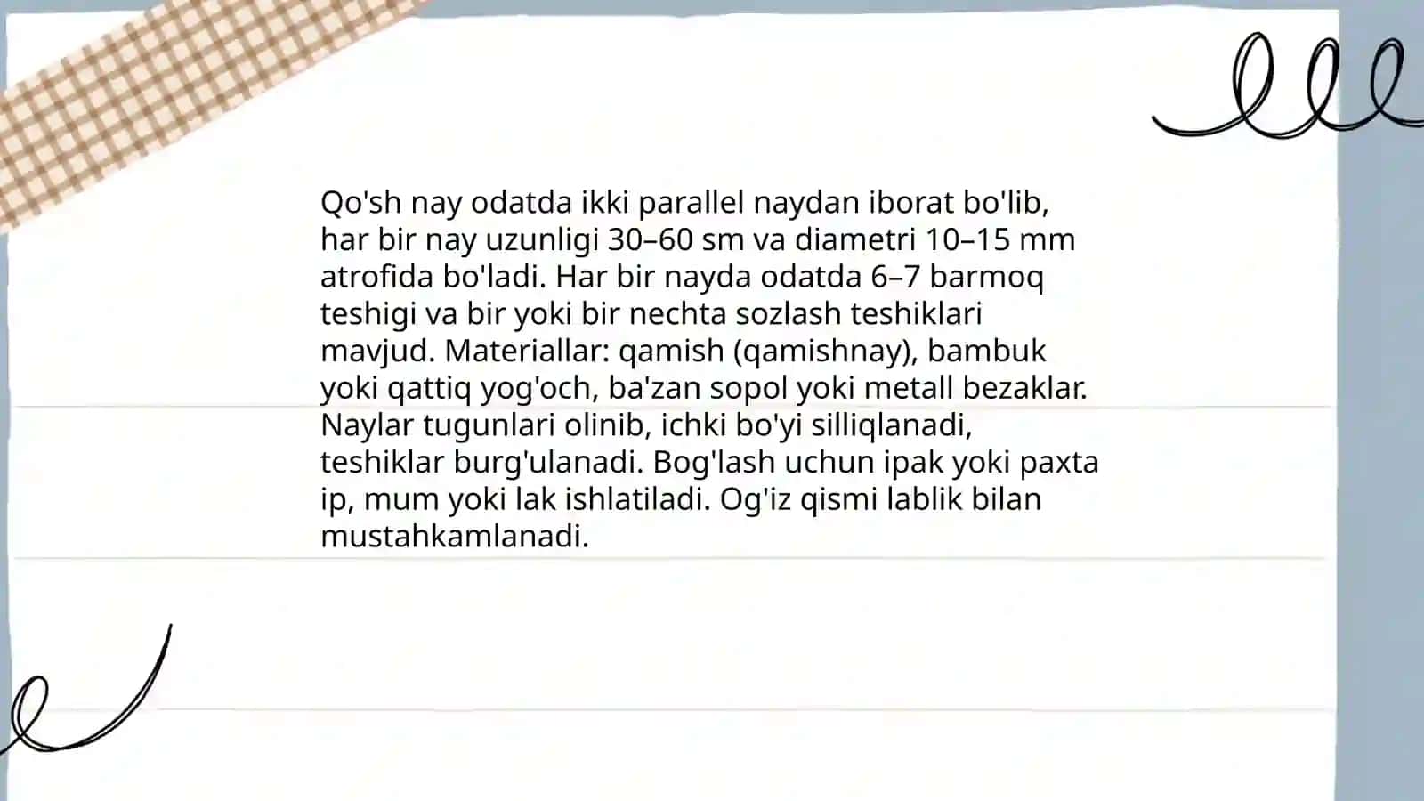 Qo'sh nay 4