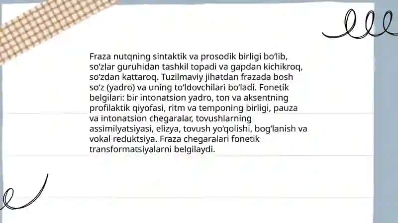 Nutqning fonetik bo'linishi 4