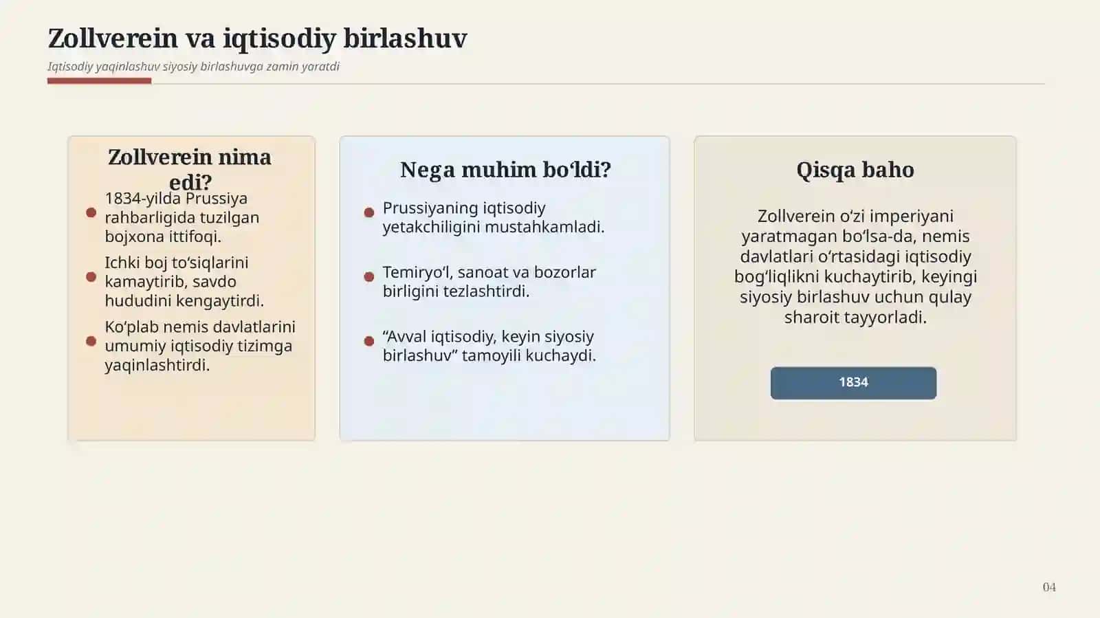 Germanya imperiyasining vujudga kelishi 4