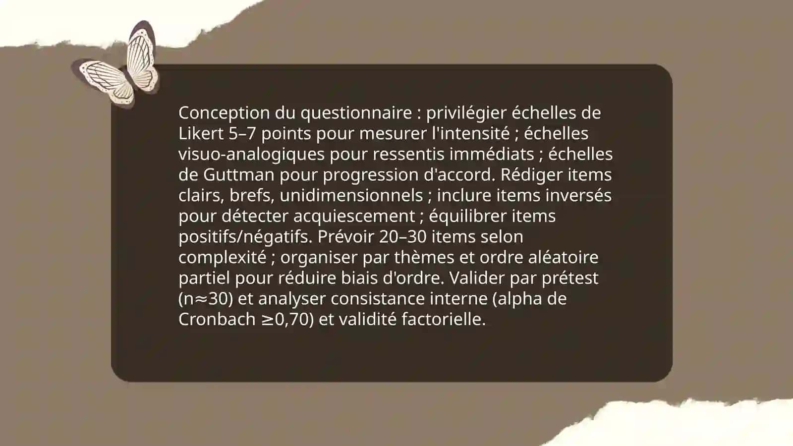 Autoévaluation de la motivation: questionnaire et discussion 4