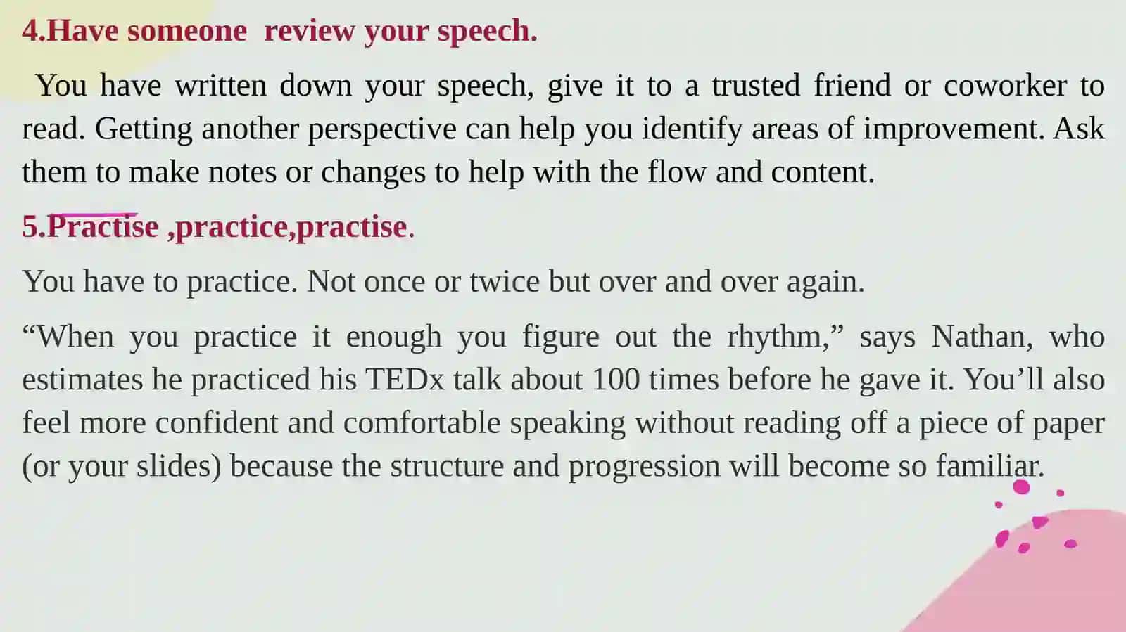 15 rules for public speaking 4