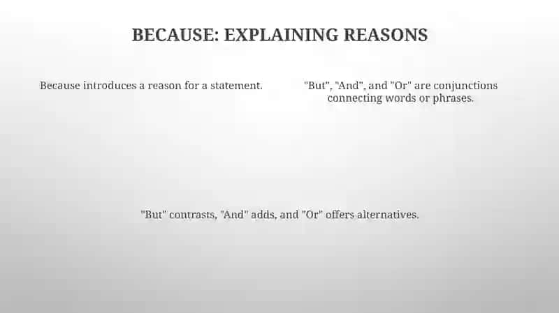Conjunctions 4