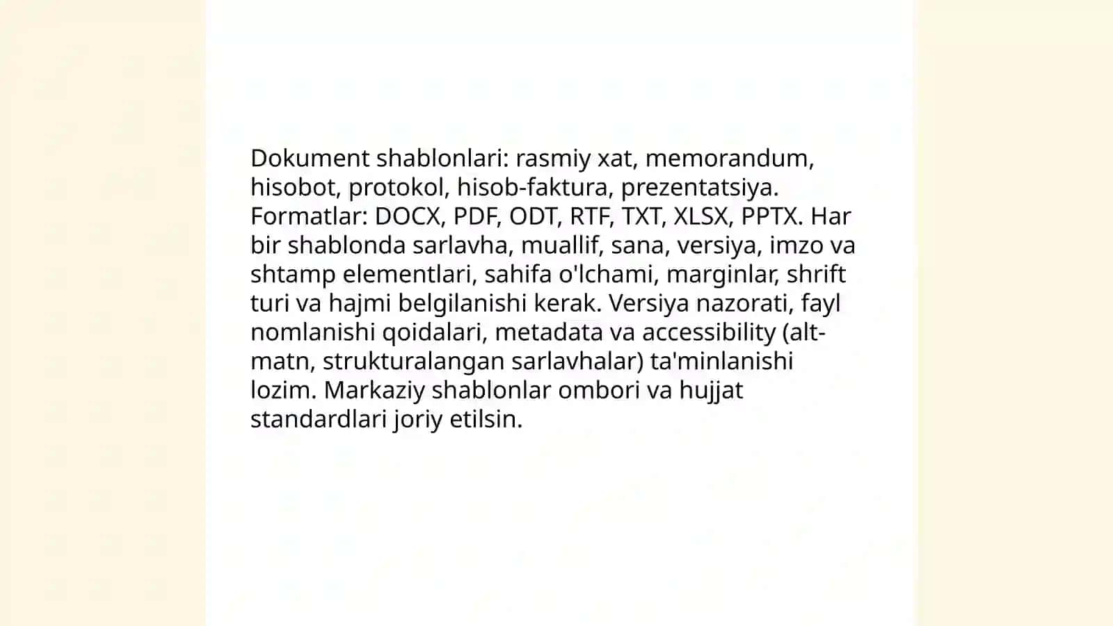 Hujjatlar ustida ishlash 4