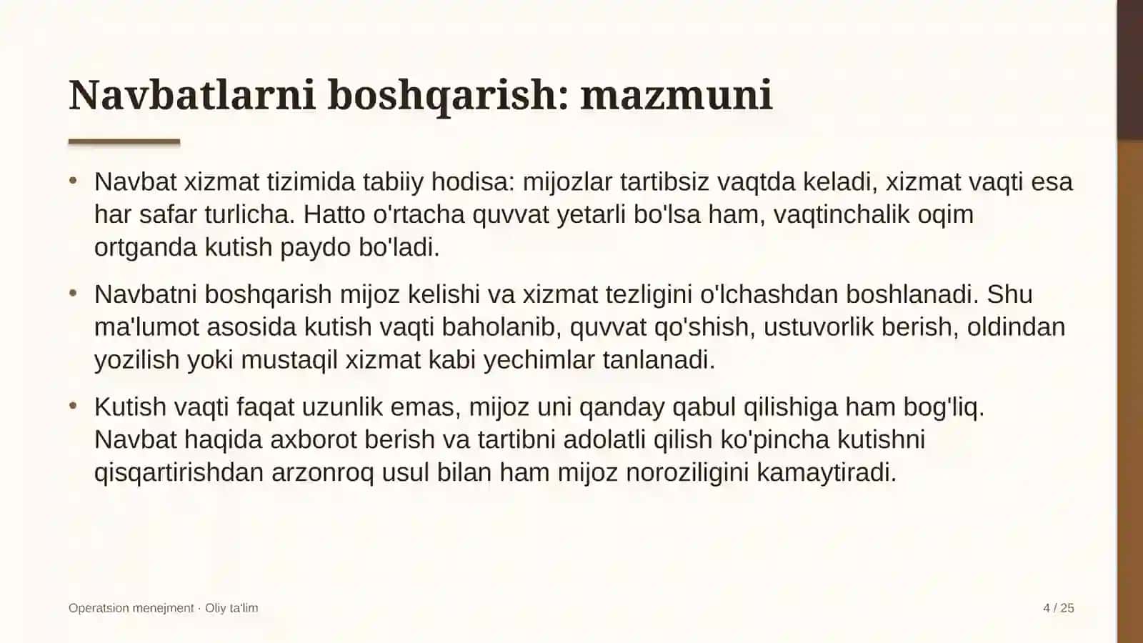 charm poyabzal sanoatida navbatlarni boshqarish 5360 4