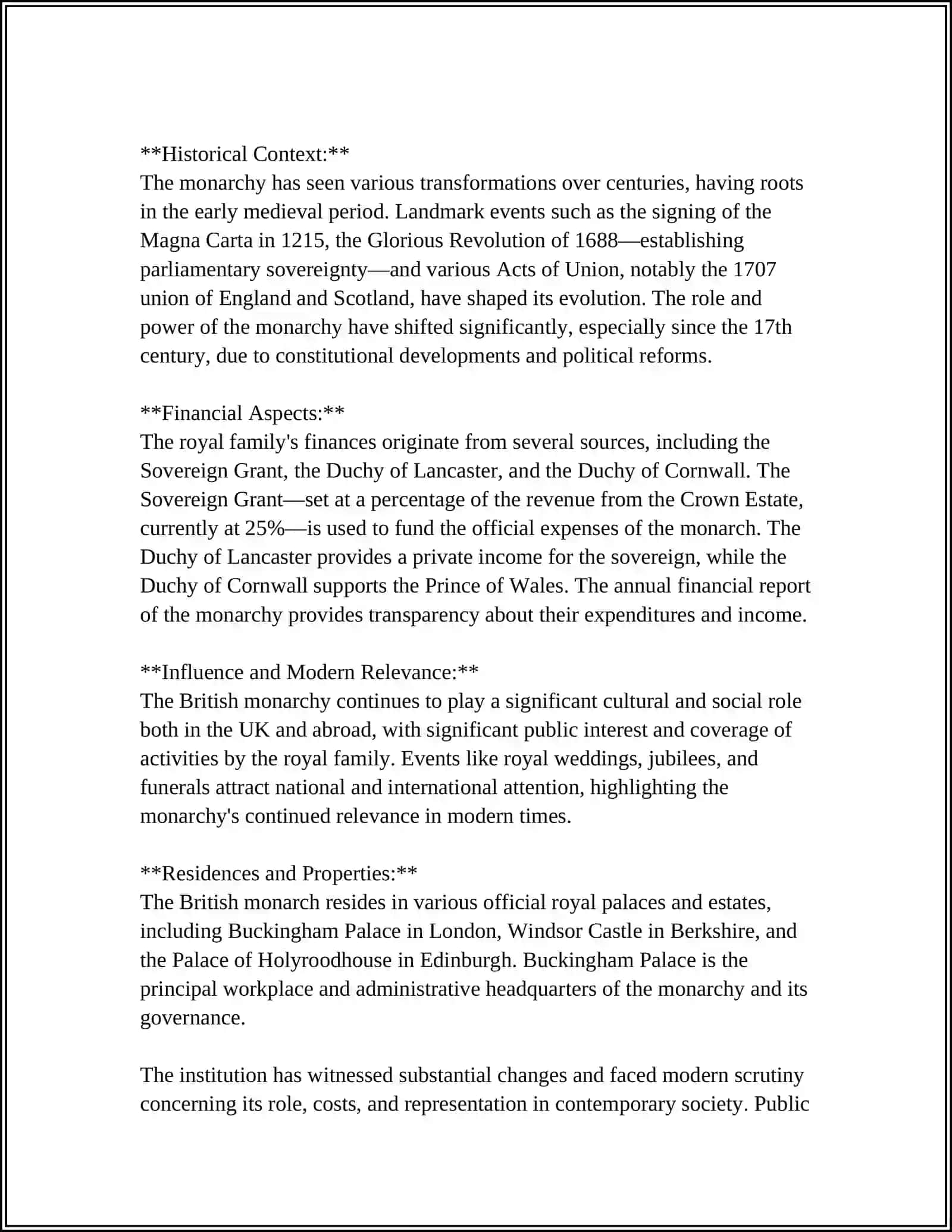 REFERAT Theme: GREAT BRITAIN 4