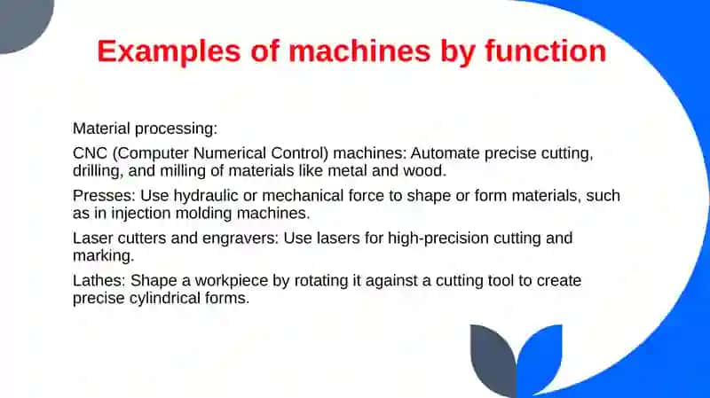 Machines in factories 4
