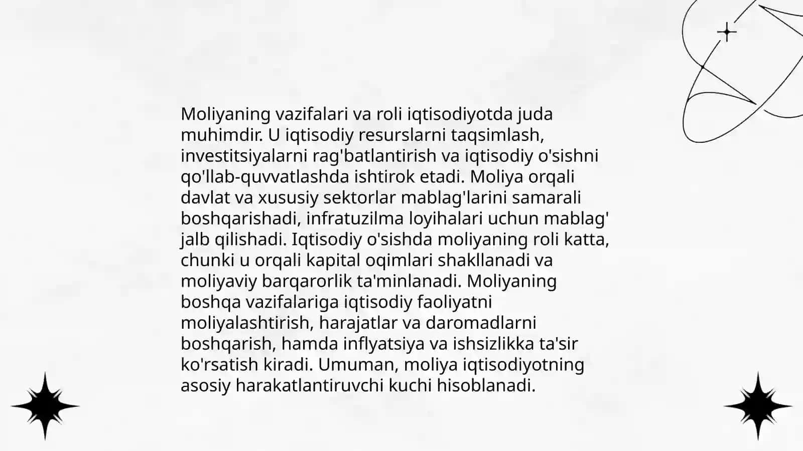 Moliya tizimi davlat budjeti va fiskal siyosat 4