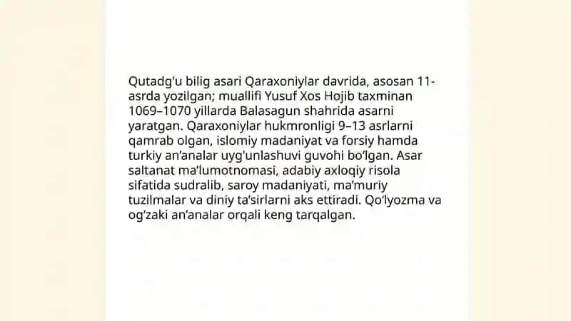 Qutadg'u bilig 4