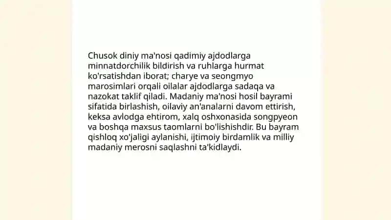 Chusok bayrami 4
