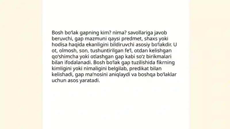 Gapning bosh boʻlaklari 4
