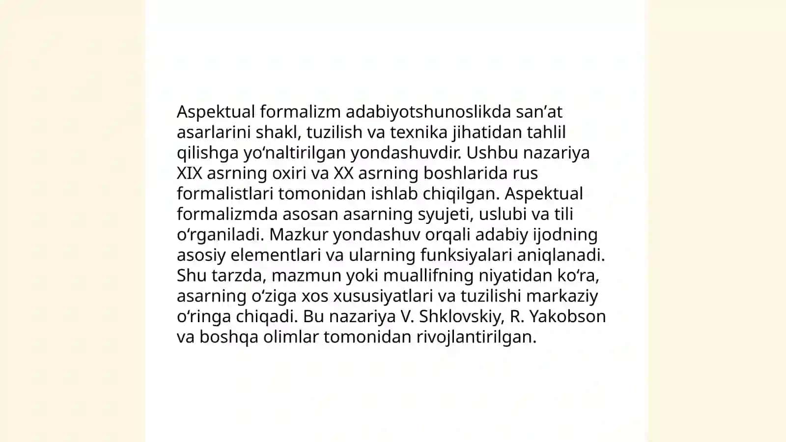 Gapning modal aspekti 4