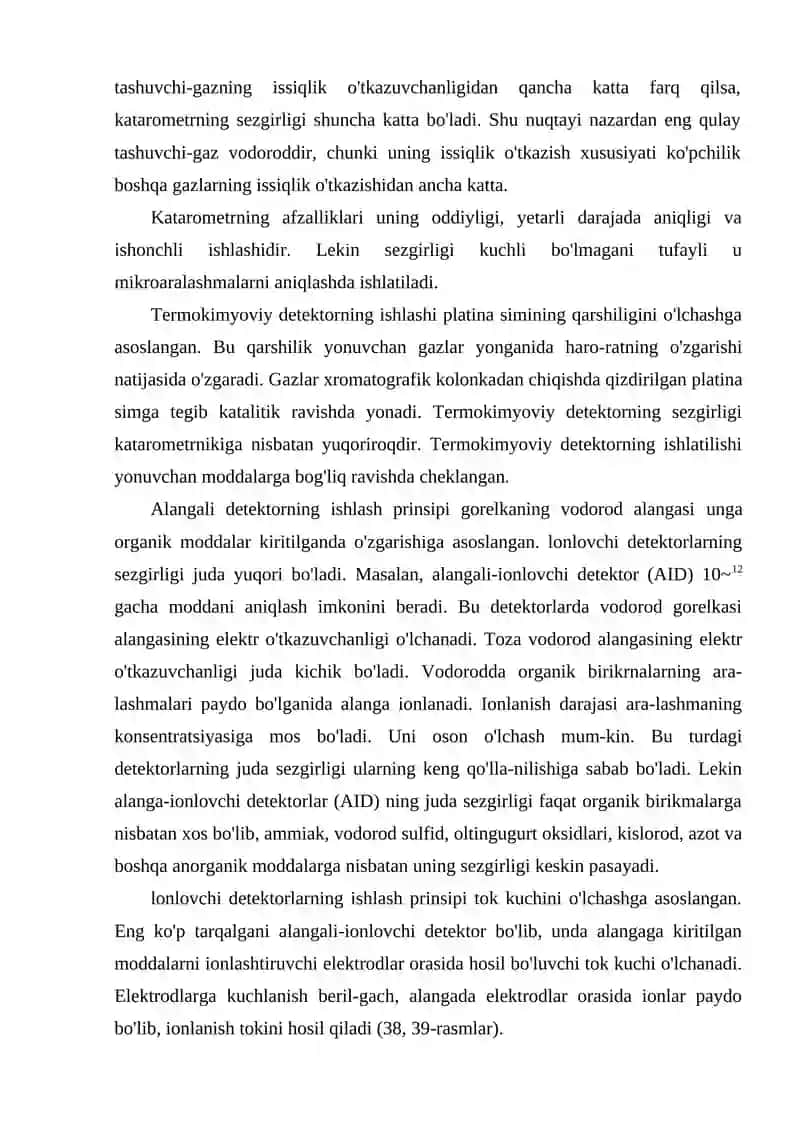 Gaz – suyuqlik xromatografiyasi 4
