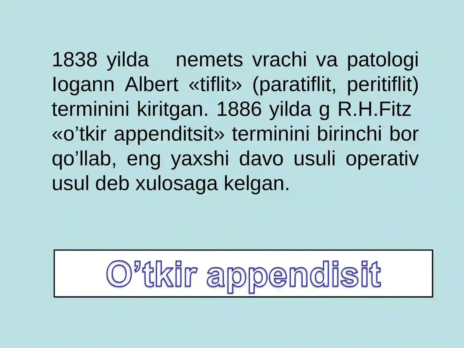 O’tkir appenditsit 4