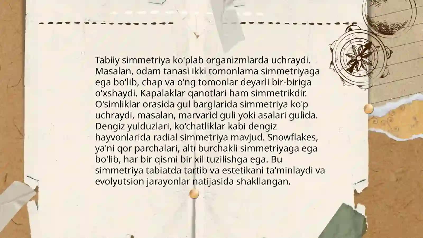 Simmetriya haqida ma'lumot 4