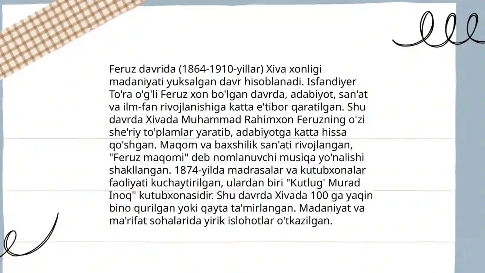 Muhammad Rahimxon Feruz hayoti va ijodi 4
