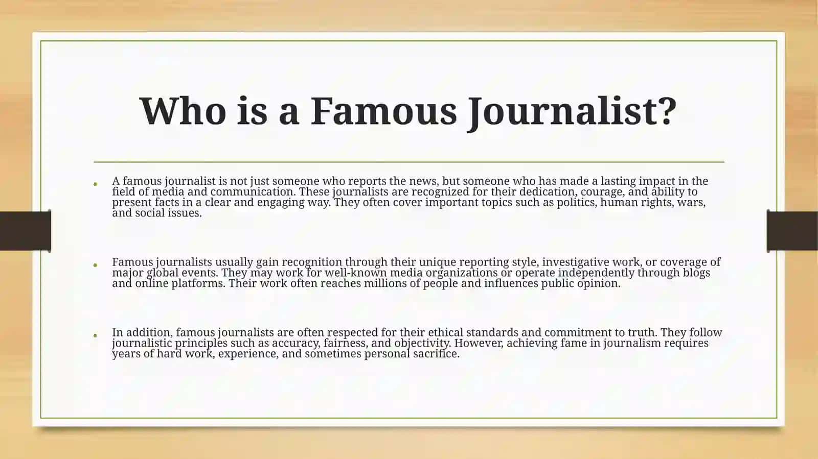 Introduction to Journalism 4