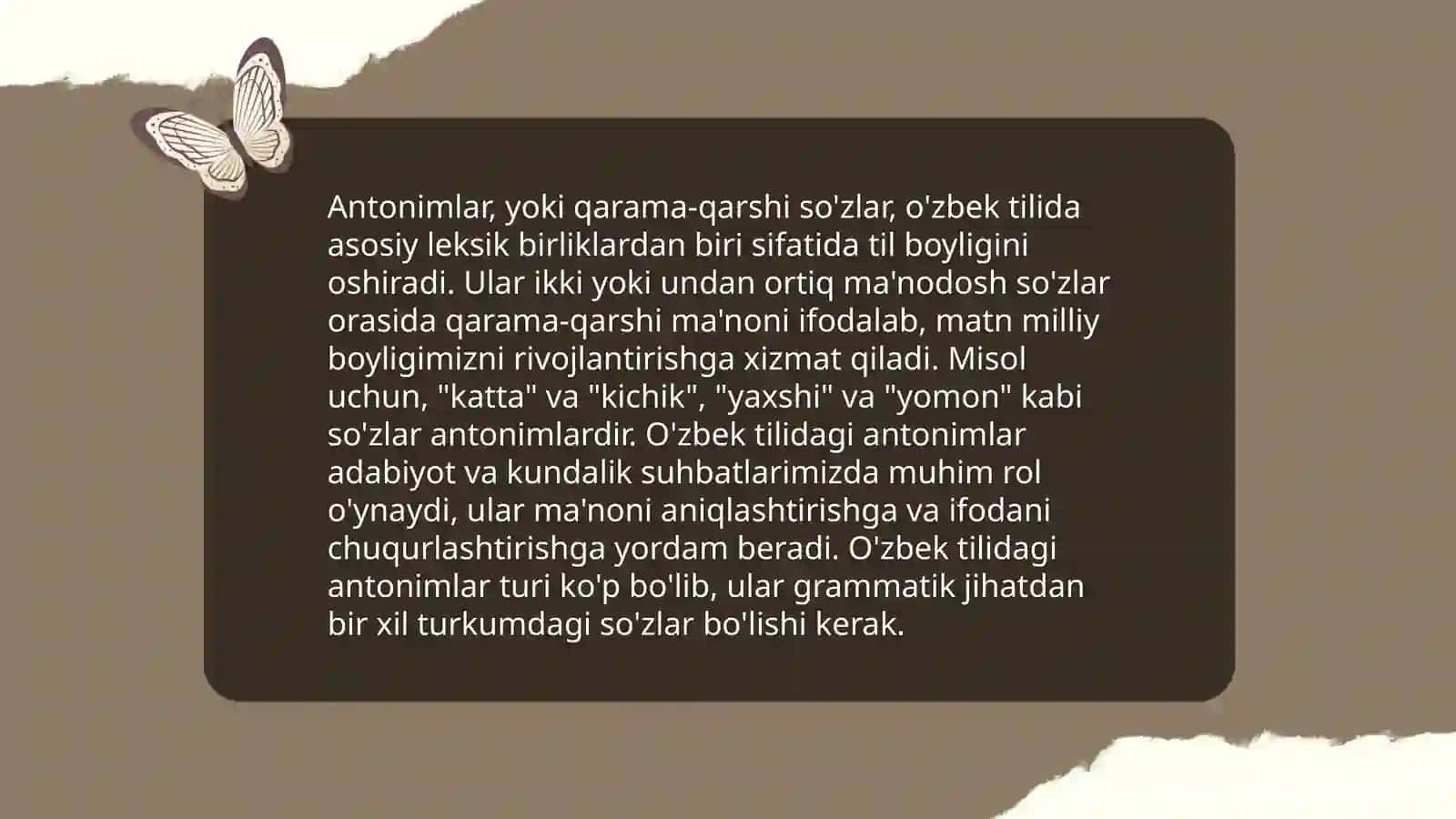 Leksik-semantik munosabatlar 4