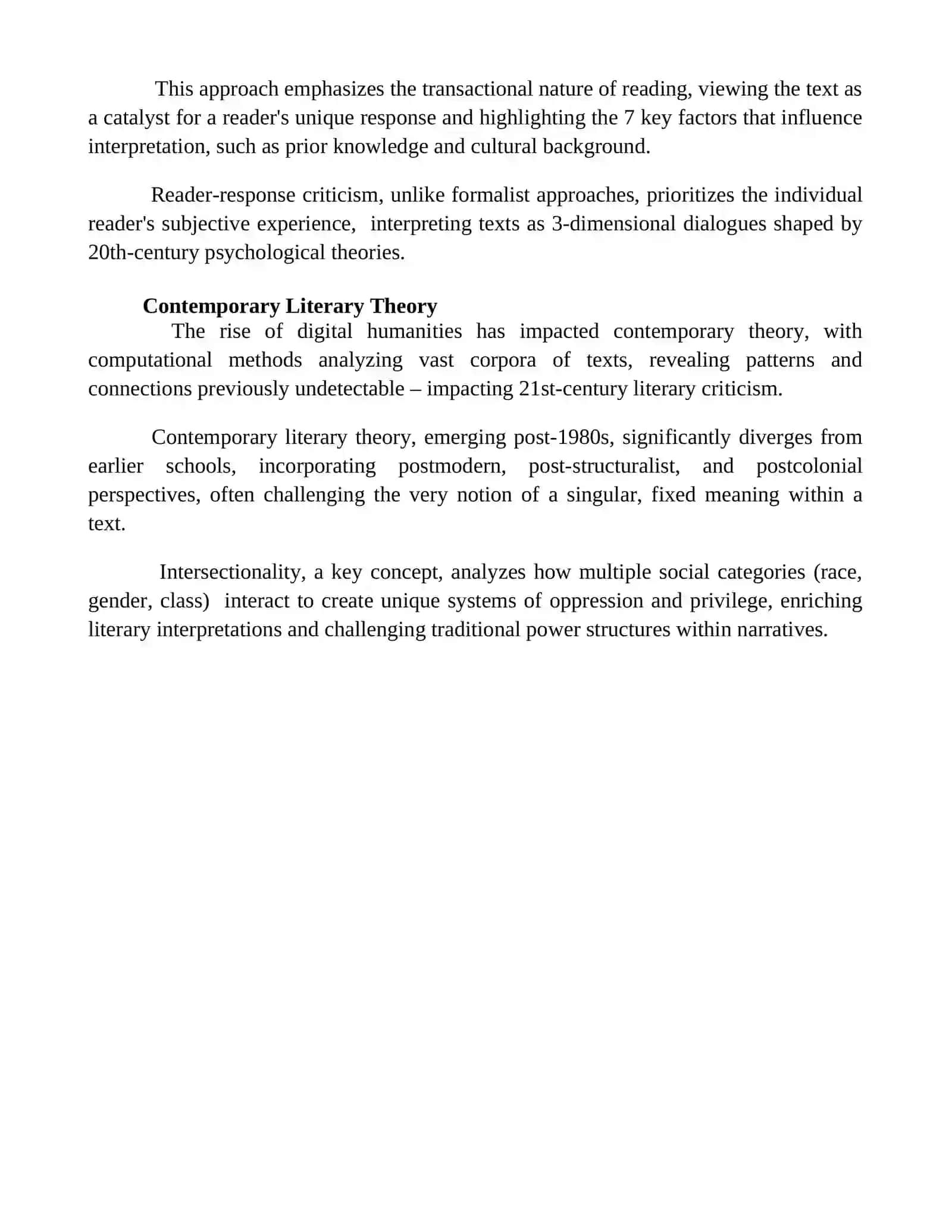 Literary Theory 4
