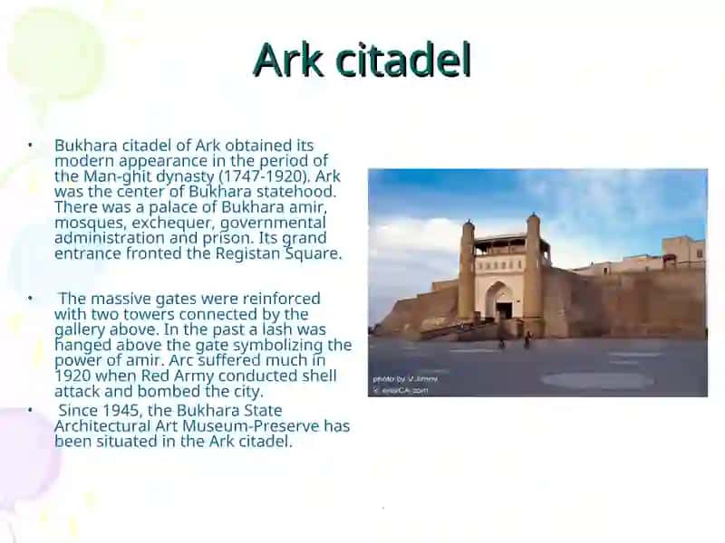 Monuments of Bukhara 4