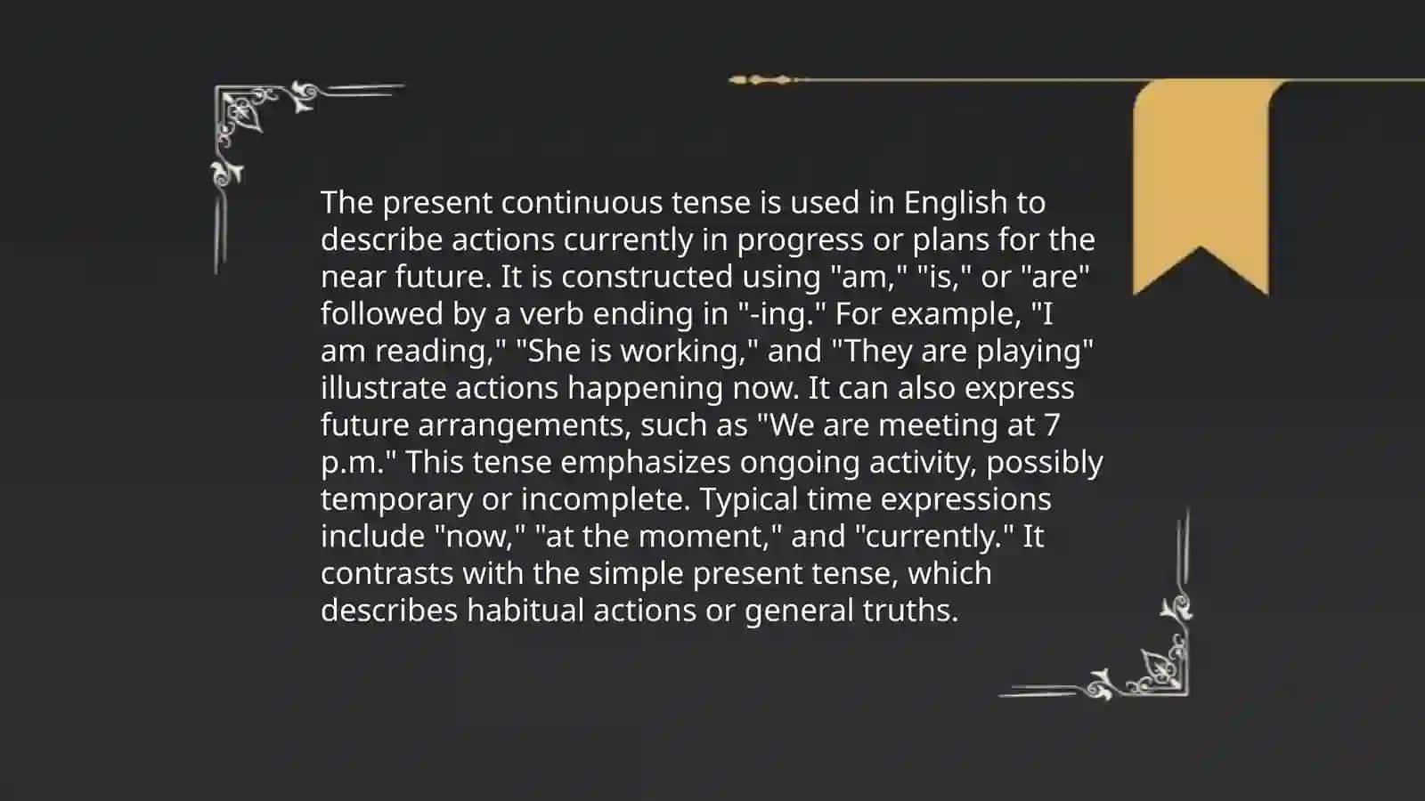 Tenses 4