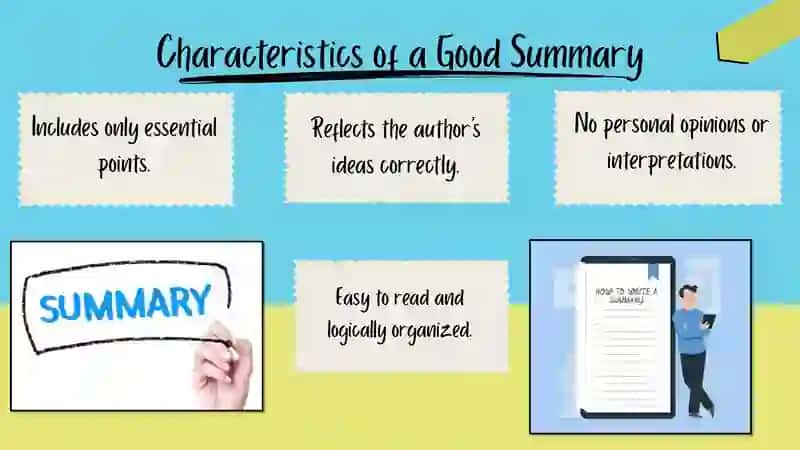 Writing a summary 4