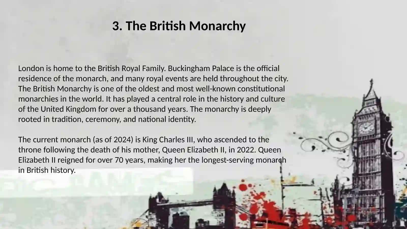 Introduction to London 4