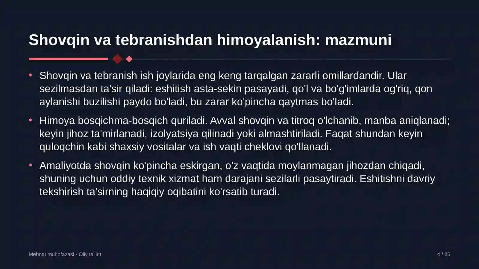 Avtobus parklarida shovqin va tebranishdan himoyalanish 4