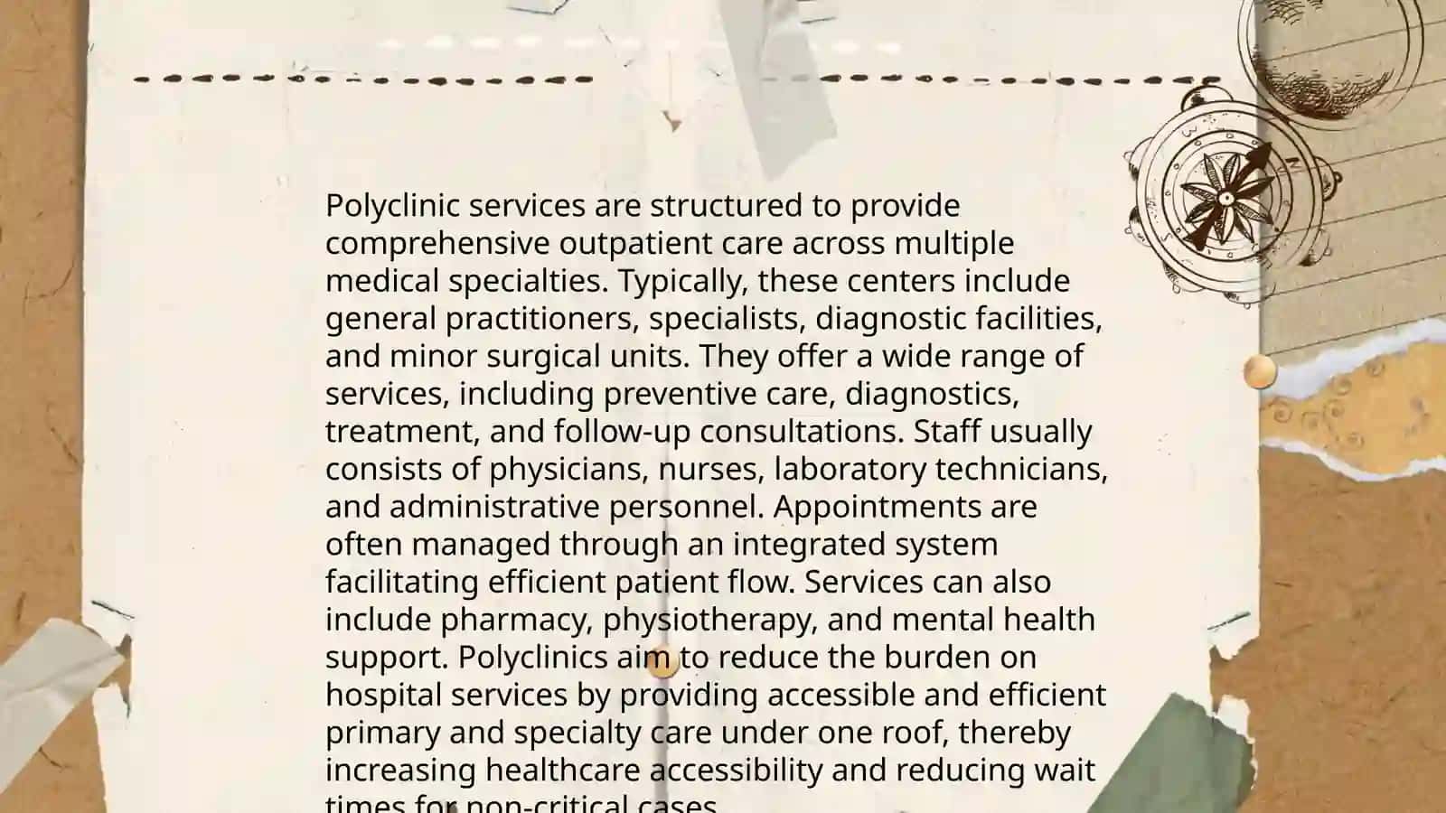 Polyclinics (Polyklinikalar) 4