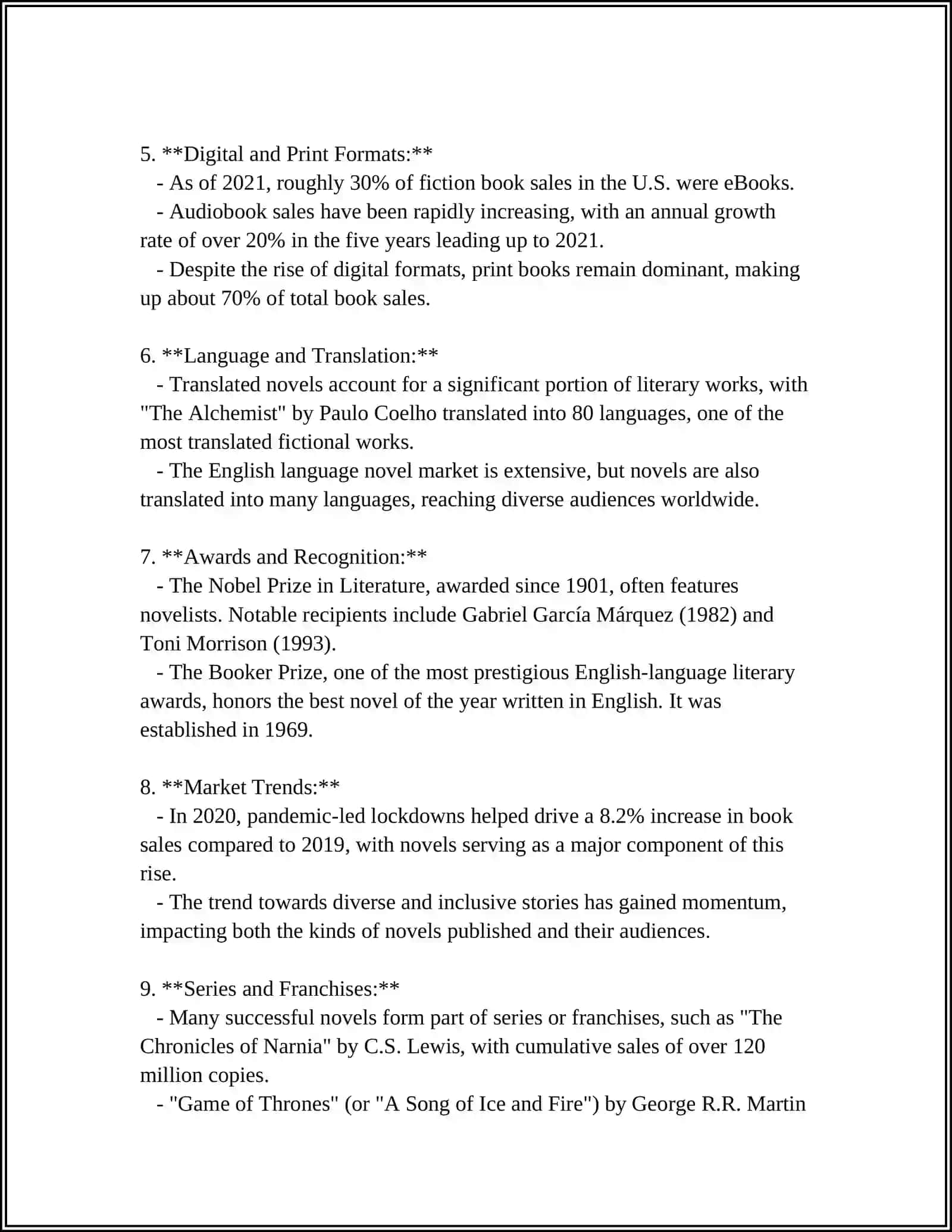 Major Literary Genres 4