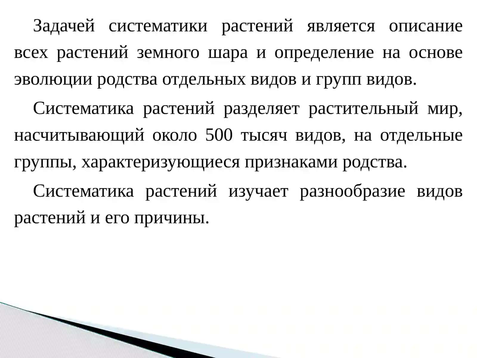Систематика растений 4