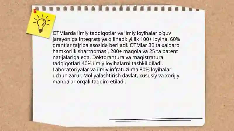 OTM lar faoliyati 4