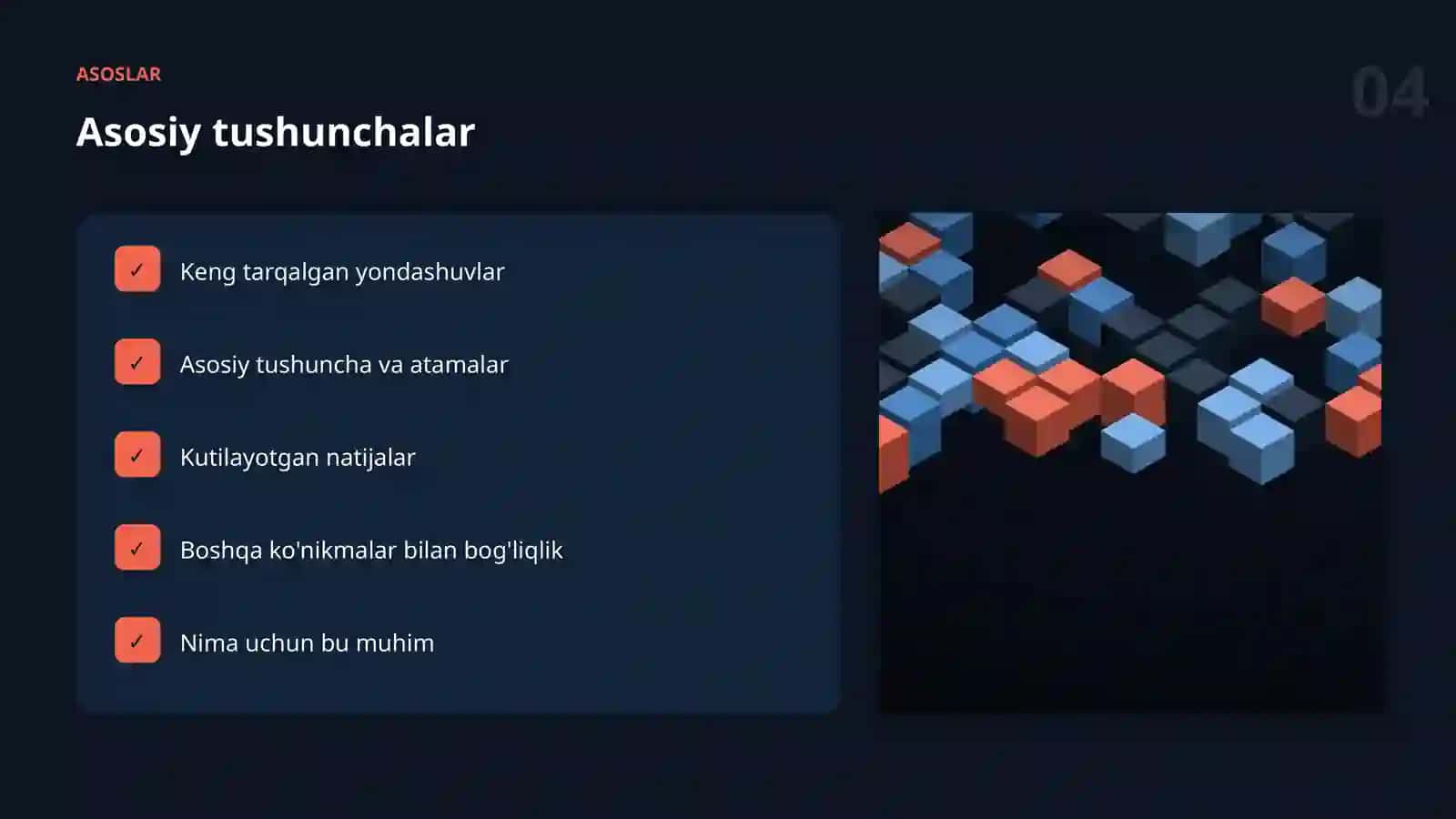 OPTIMIZATSIYA ALGORITMLARI 4