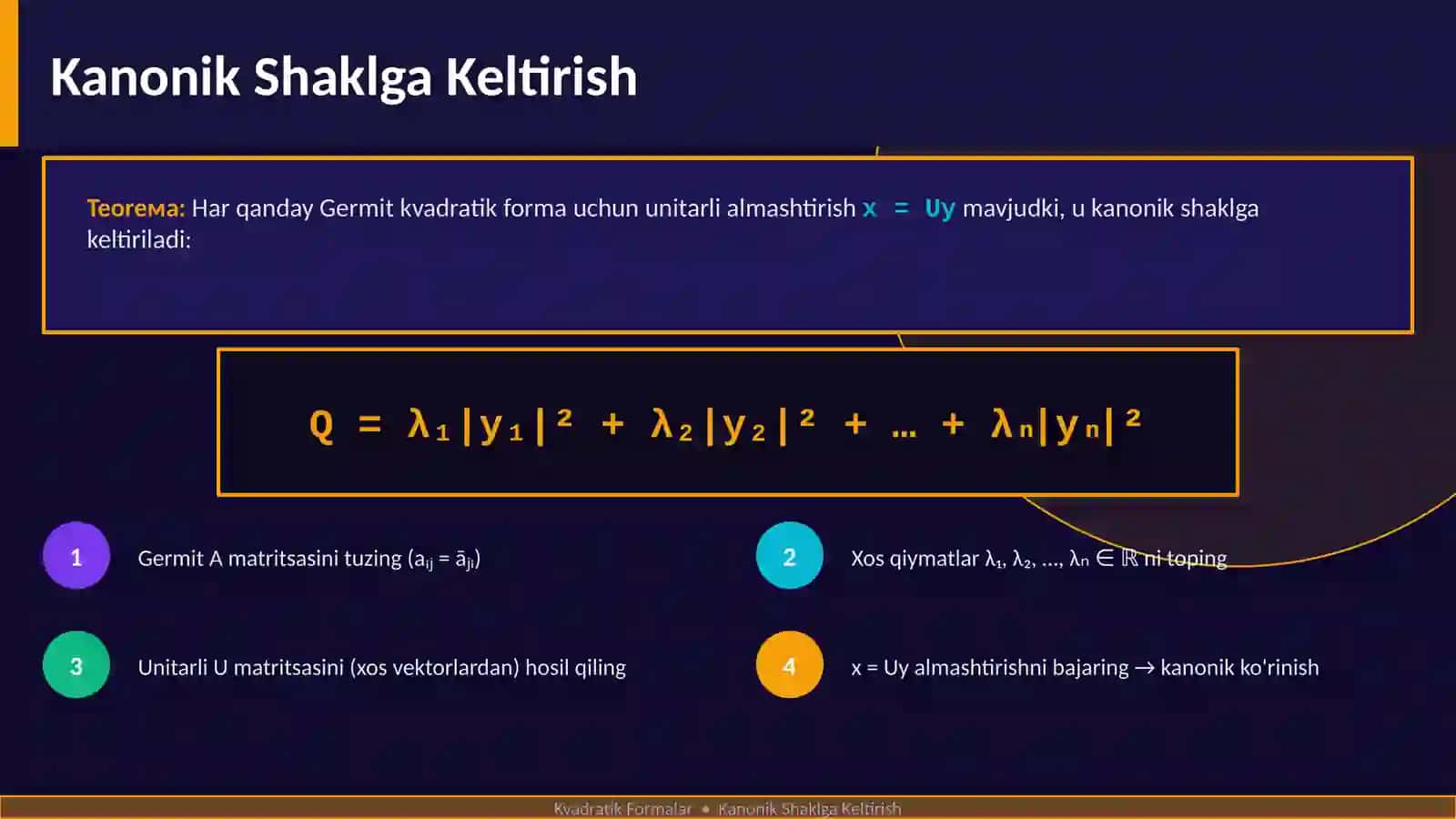 Kvadratik Formalar 4