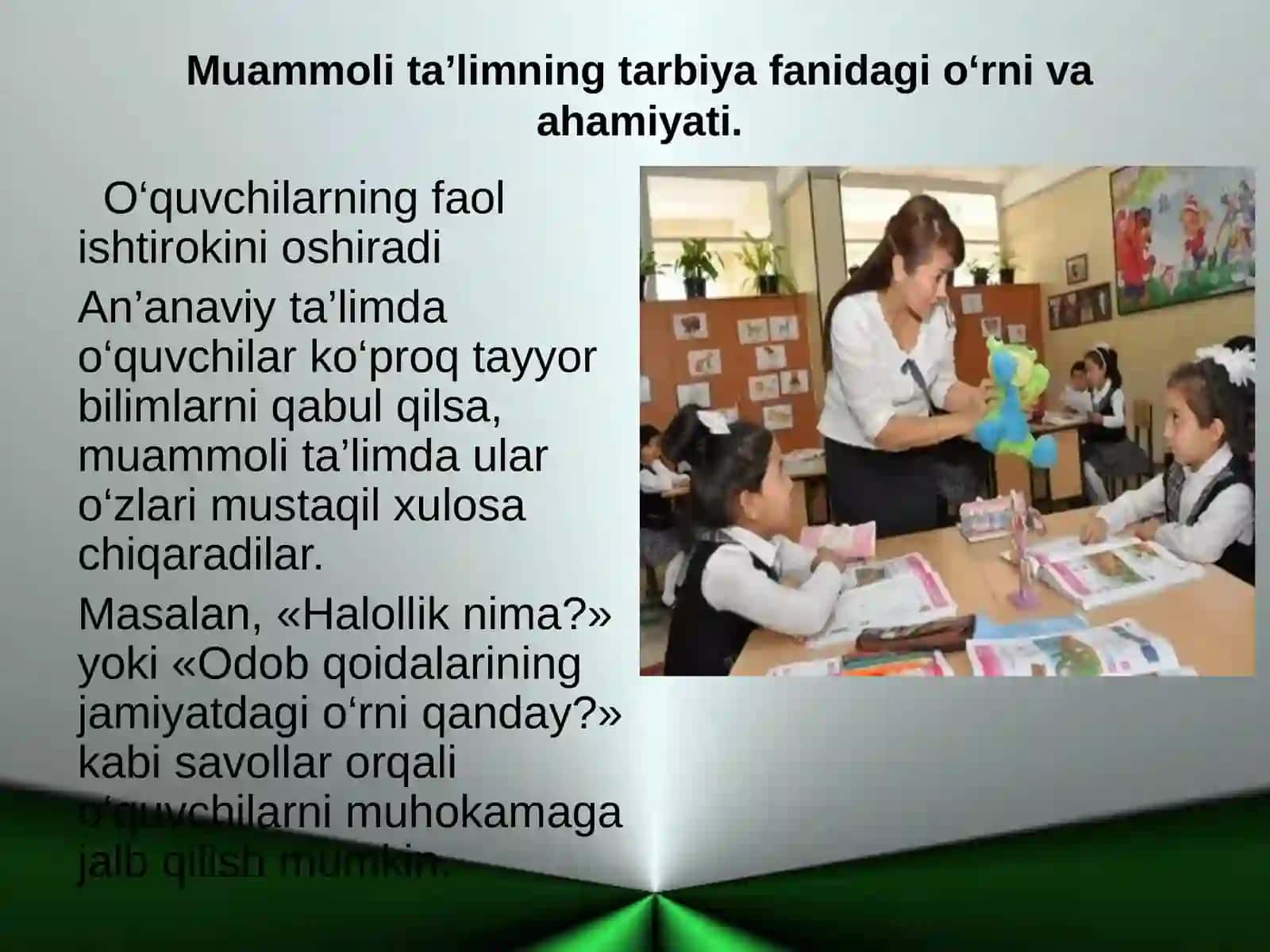 Tarbiya fanida muammoli ta'lim 4