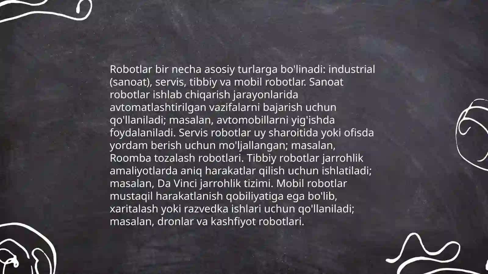 Robototexnika asoslari 4