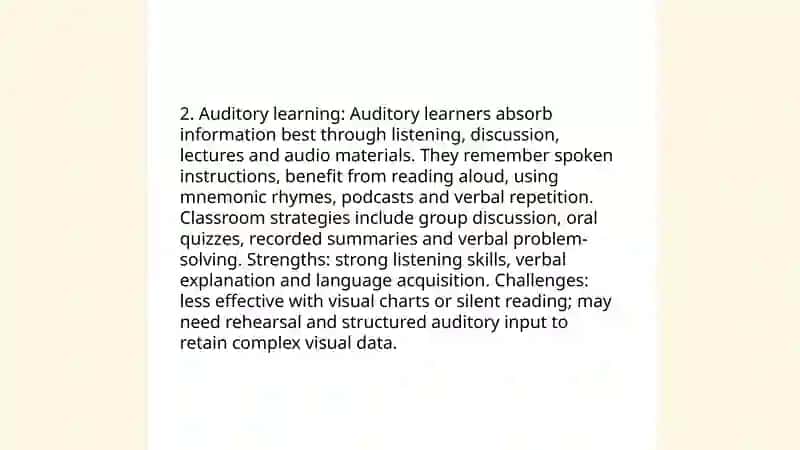 Learning styles 4