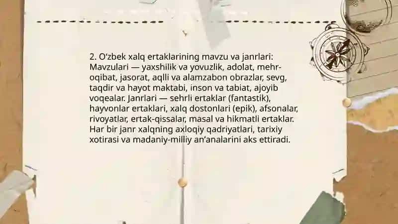 Oʻzbek xalq ertaklari 4