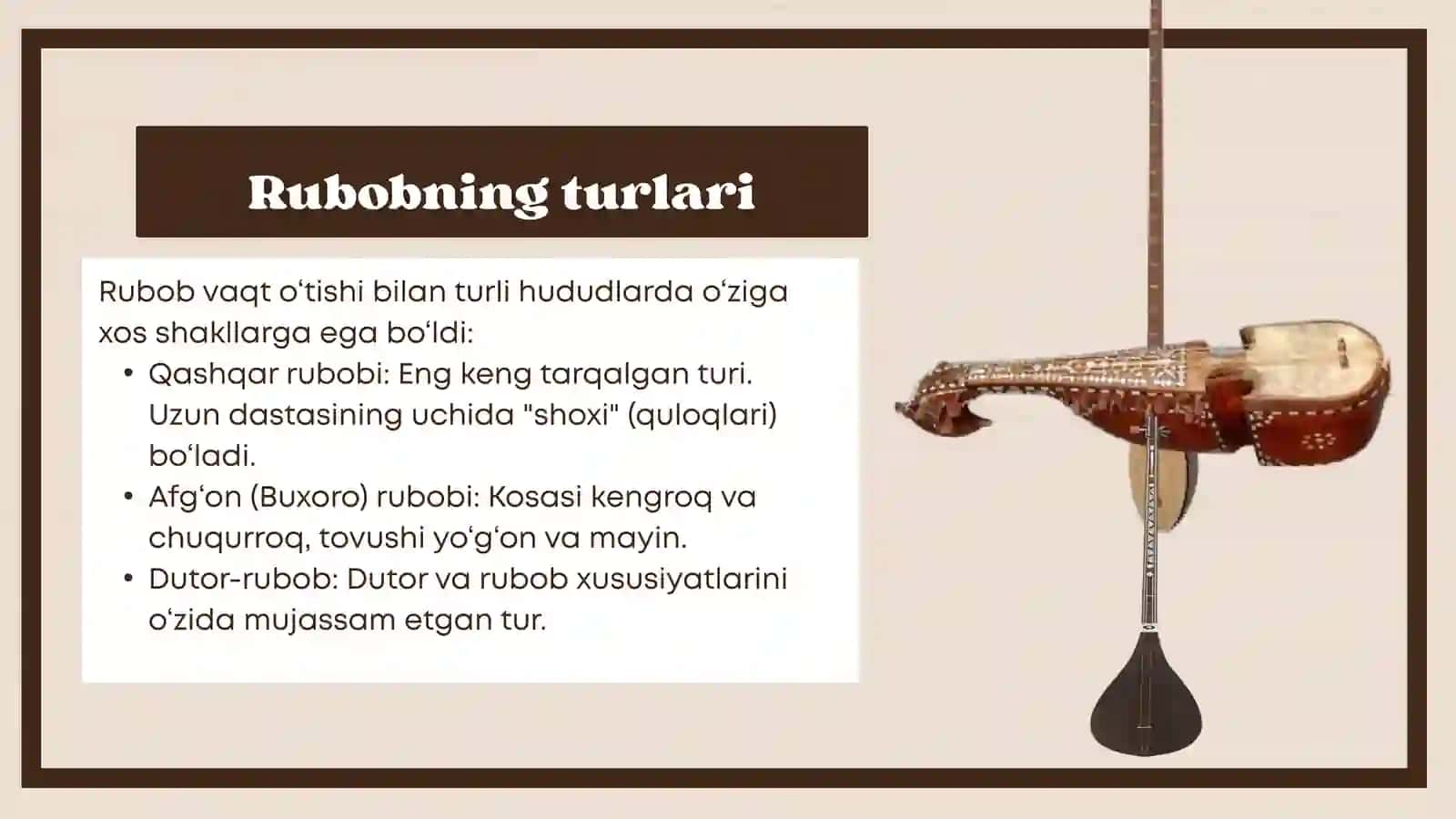 Rubob cholg'usi tarixi 4