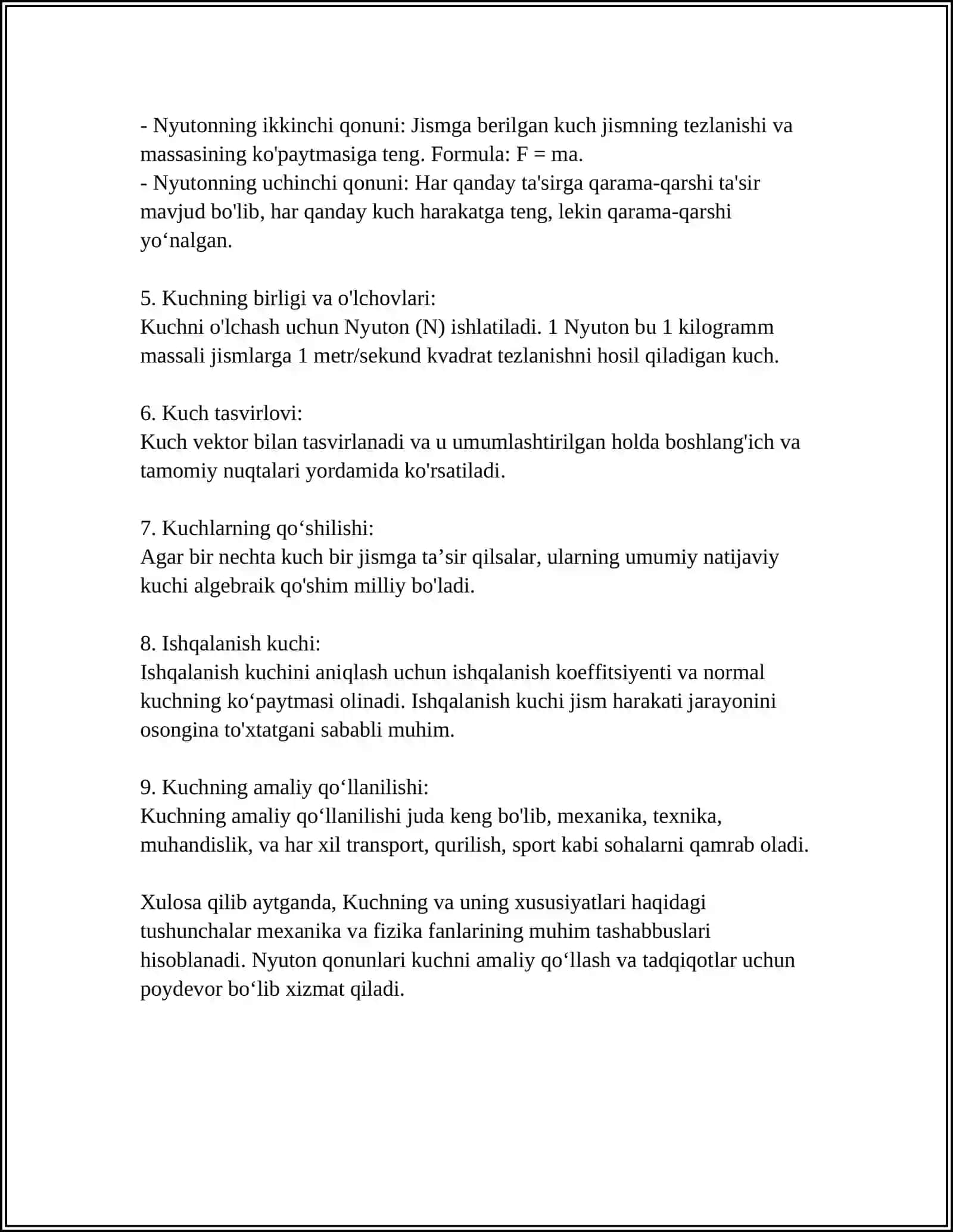 STATIKA ELEMENTLARI 4