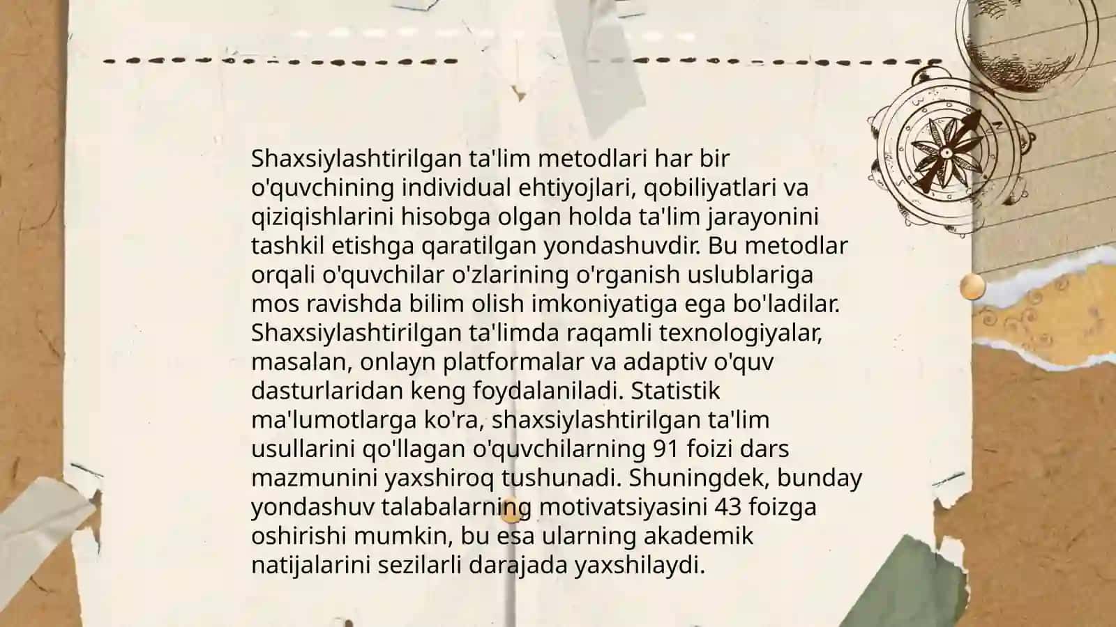 Shaxsiy yoʻnaltirilgan yondashuv 4
