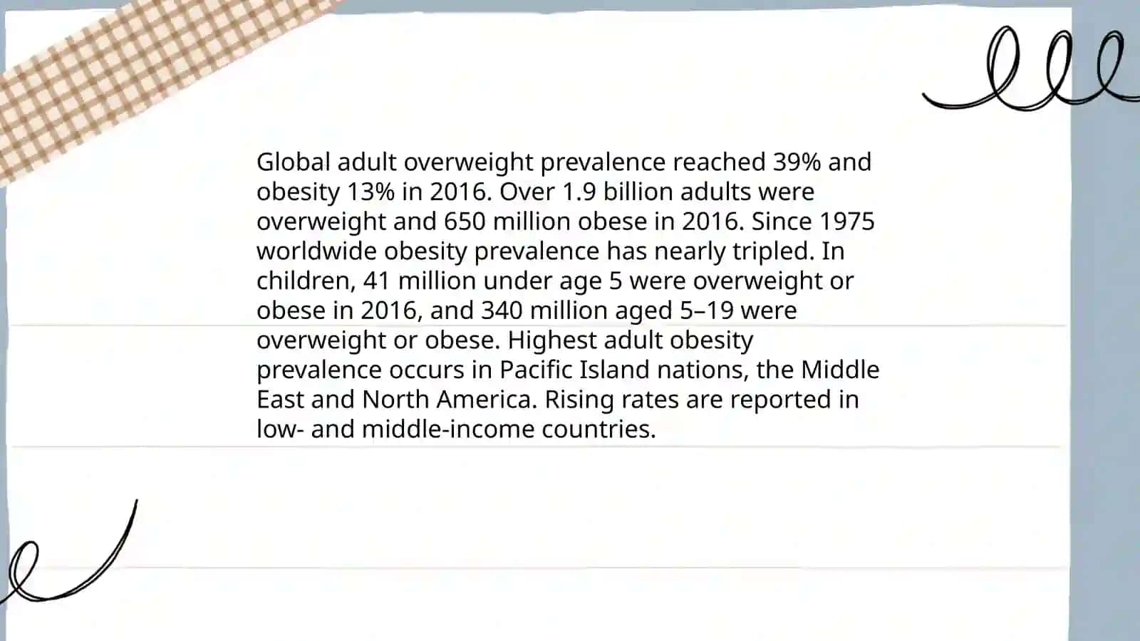 Obesity and Overweight 4