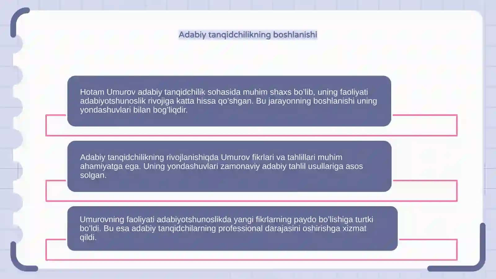 Hotam Umurov va adabiy tanqidchilik 4
