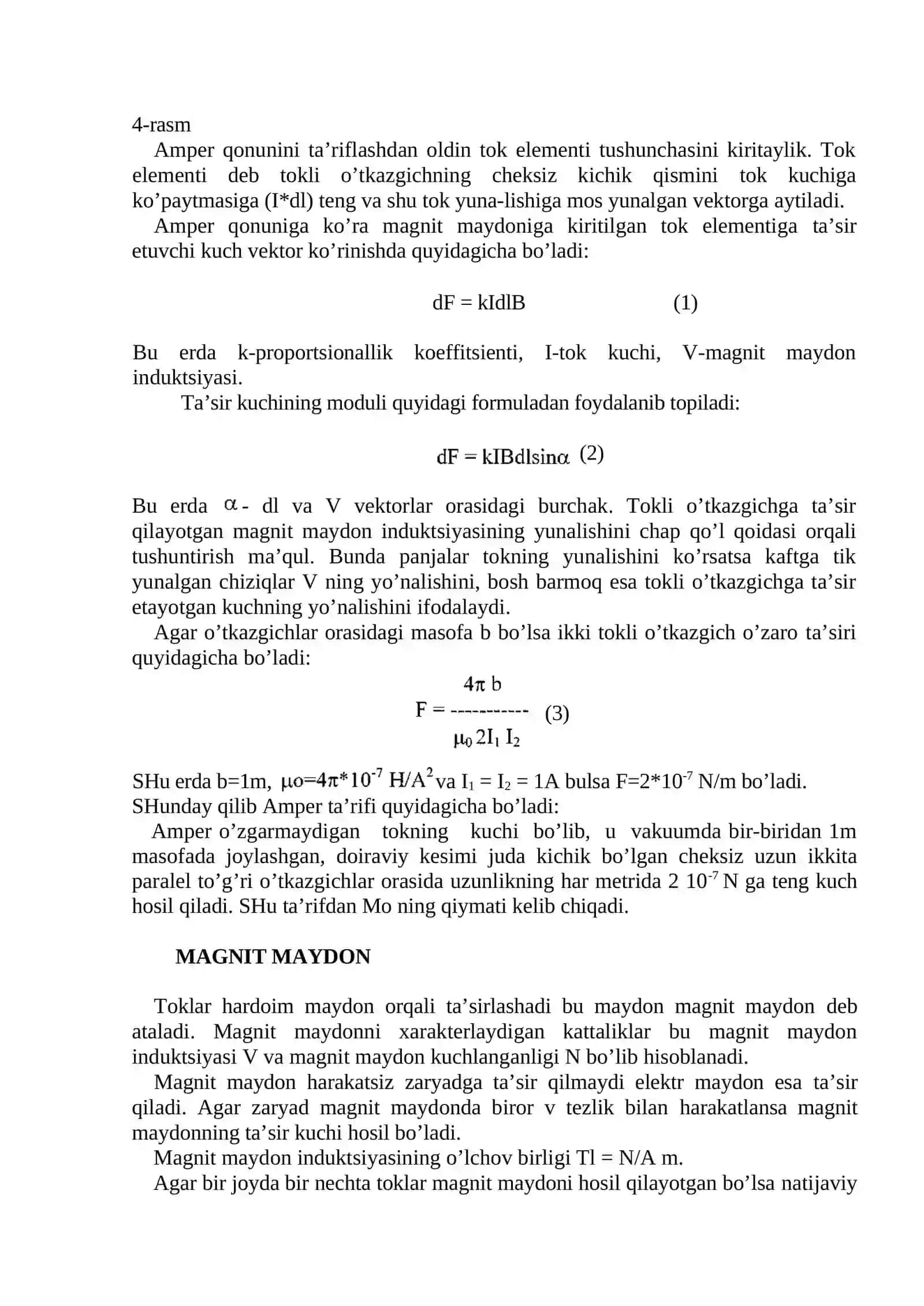 Mаgnit mаydоn vа uning хаrаktеristikаlаri 4
