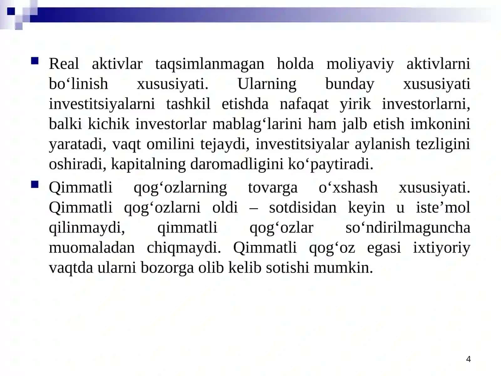 Xalqaromoliya bozori 4