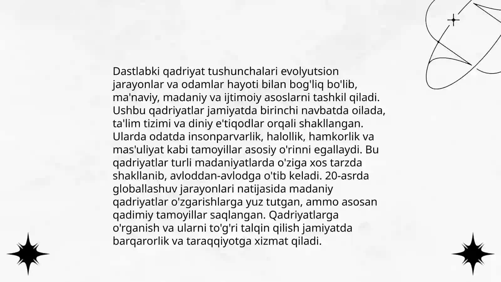 Qadriyat nazariyasining shakllanish tarixi 4