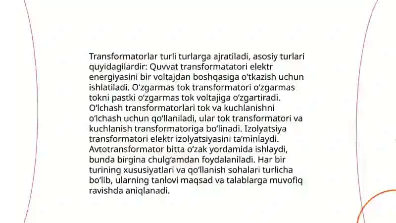 Transformatorlar 4