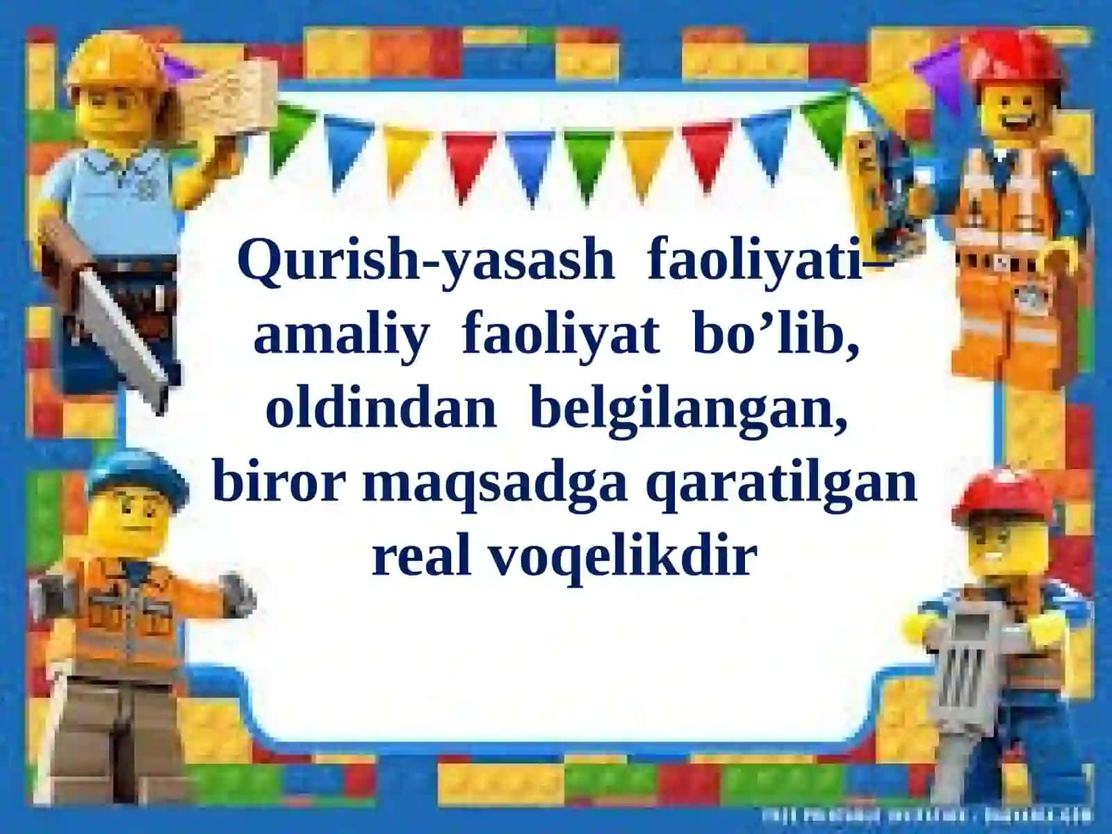 Qurish-yasash 4