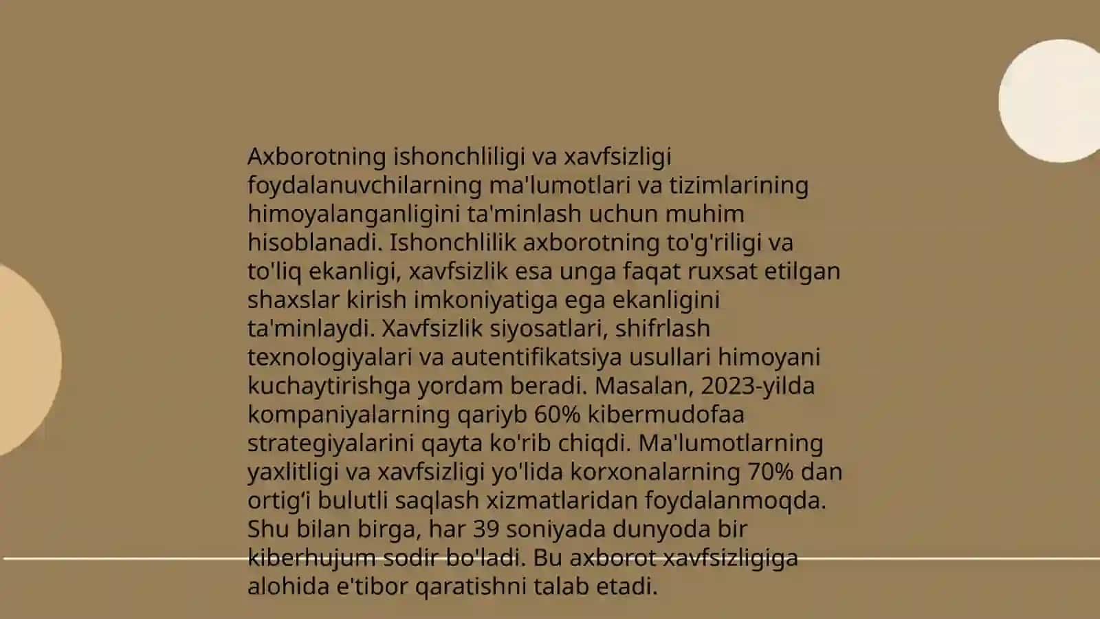 Axborot turlari va ularning tasnifi 4