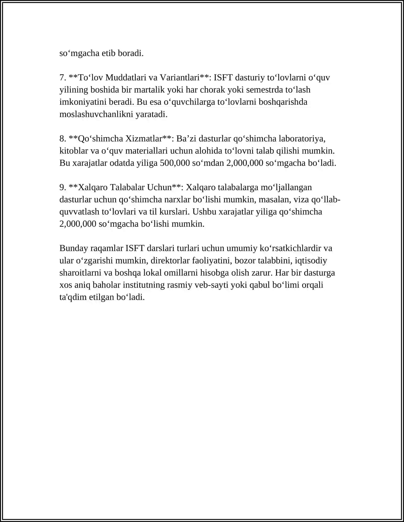 ISFT UNTERRICHTSPRIZES 4